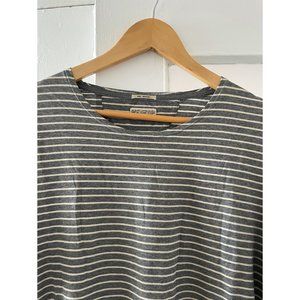 Vintage Allsaints Striped 1/4 Sleeve Sweater